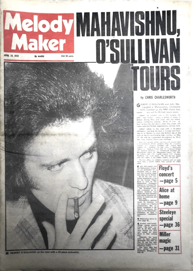 Cover Melody Maker Apr 14, 1973 5x7