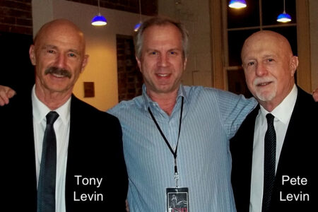Walter Kolosky, Tony Levin and Pete Levin.